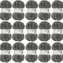 15 Pack: Faux Fur™ Yarn by Loops & Threads®