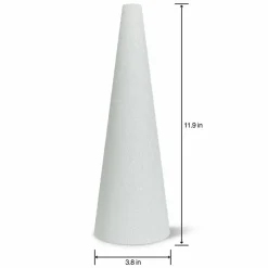 24 Pack: FloraCraft® CraftFōM Cone White