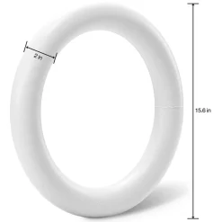 8 Pack: FloraCraft® CraftFōM Extruded Wreath White, 16