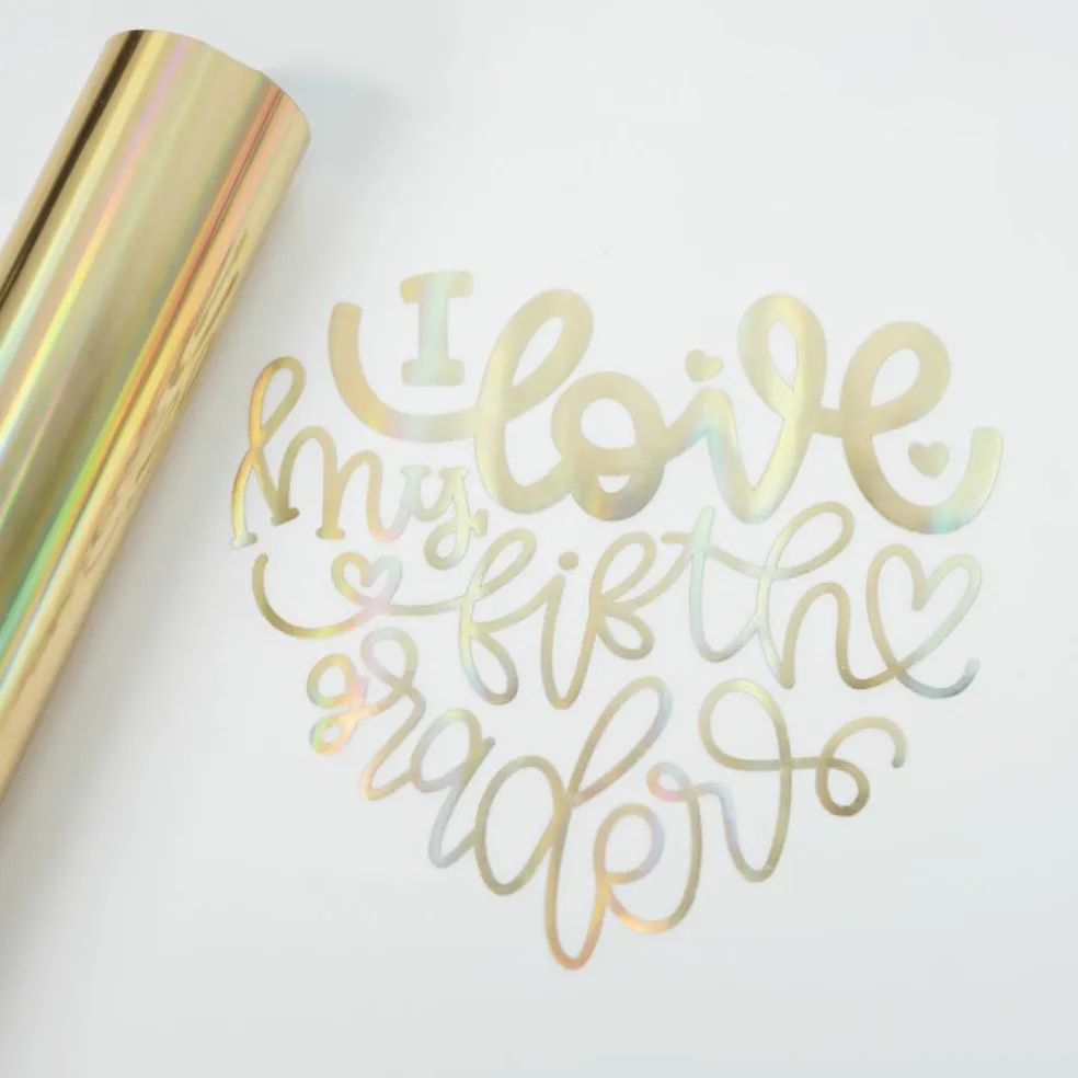 12 Pack: Foil Heat Transfer Vinyl by Make Market®