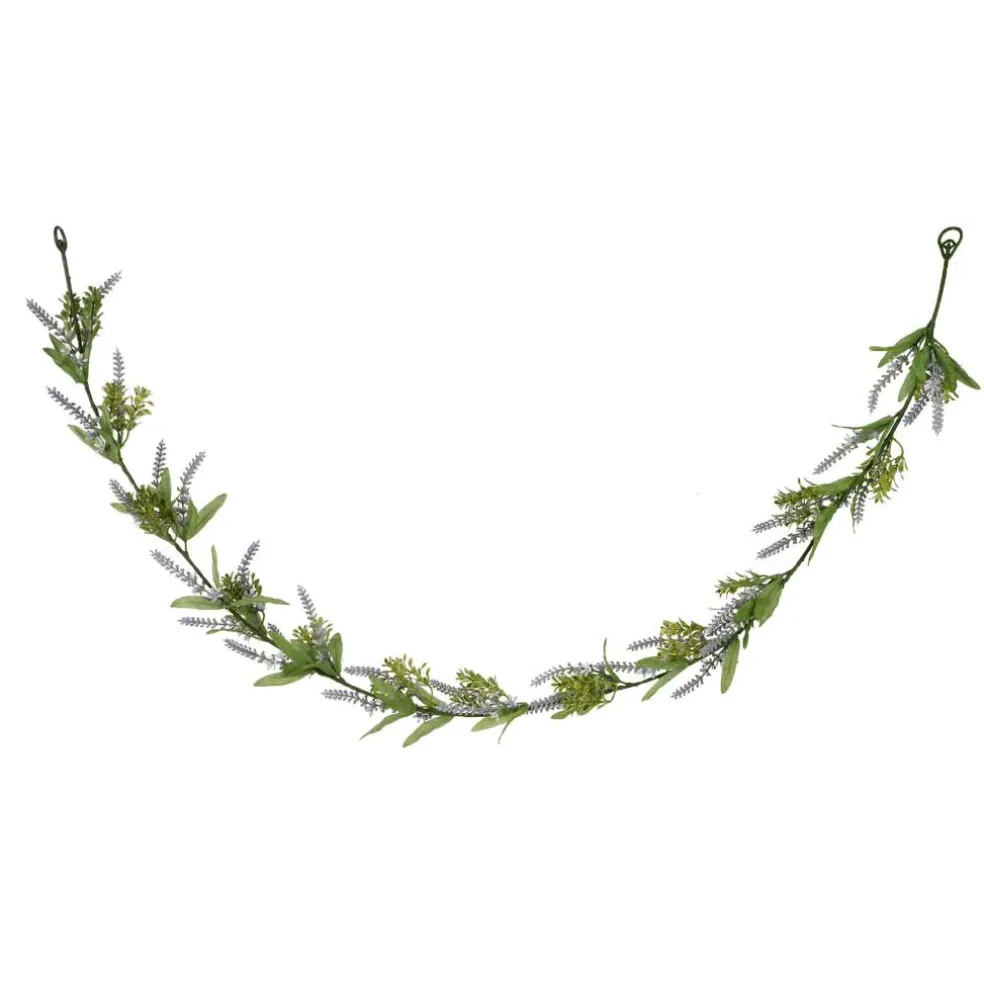 8 Pack: 5ft. Light Purple Lavender Coil Garland by Ashland®