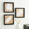 3 Pack Fundamentals 8" x 8" Black Shadow Boxes by Studio Décor®
