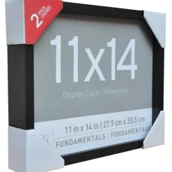 2 Pack Fundamentals 11" x 14" Black Shadow Boxes by Studio Décor®