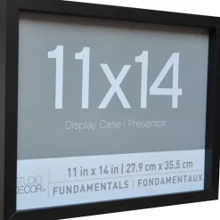 2 Pack Fundamentals 11" x 14" Black Shadow Boxes by Studio Décor®