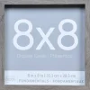 3 Pack Fundamentals 8" x 8" Gray Shadow Boxes by Studio Décor®