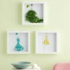3 Pack Fundamentals 8" x 8" White  Shadow Boxes by Studio Décor®