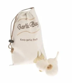 2 Pack Garlic Storage Bag Keeps Garlic Fresher Longer