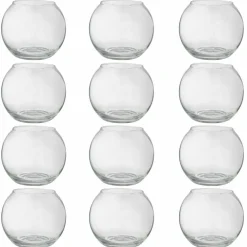 12 Pack: 3.5" Glass Rose Bowl by Ashland®