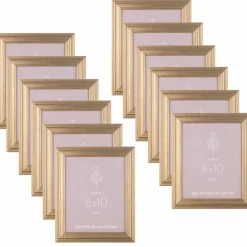 12 Pack: Gold Wide 8" x 10" Frame, Aspect by Studio Décor®