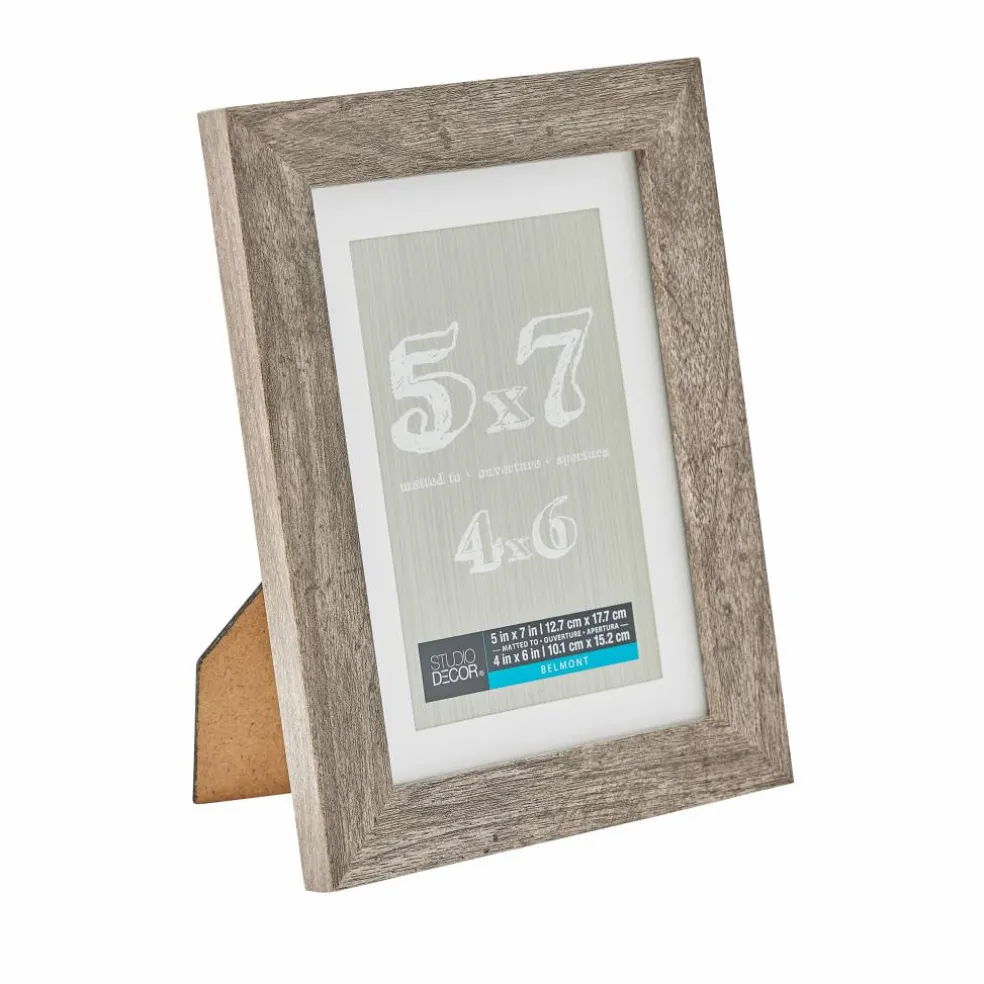 8 Pack: Gray Belmont Frame With Mat by Studio Décor®