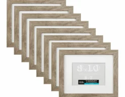8 Pack: Gray Belmont Frame With Mat by Studio Décor®