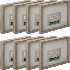 8 Pack: Gray Belmont 11