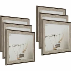 6 Pack: Gray Wash Two-Tone Frame, Home Collection by Studio Décor®