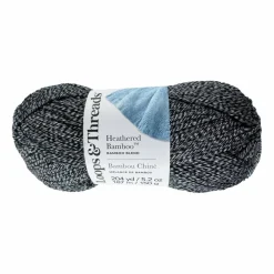 8 Pack: Heathered Bamboo™ Yarn by Loops & Threads®