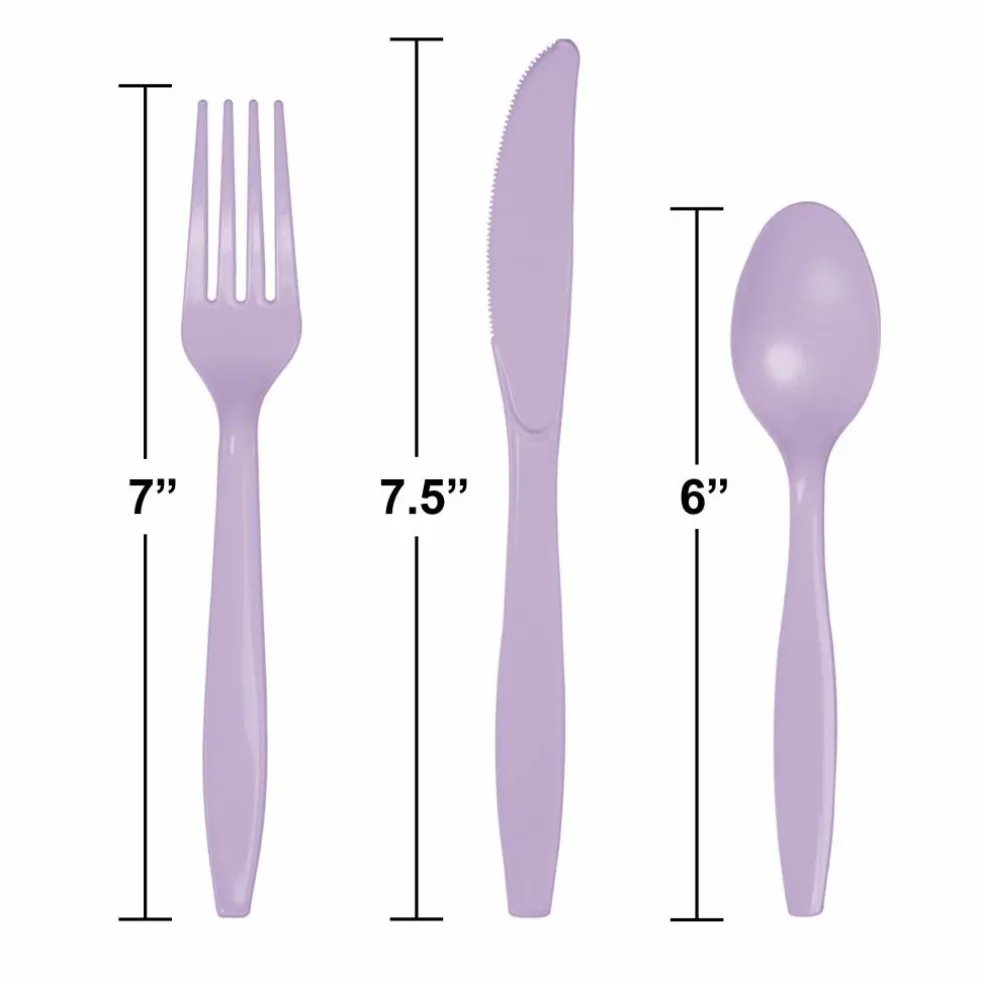12 Pack: Hoffmaster 24 Piece Plastic Cutlery Set