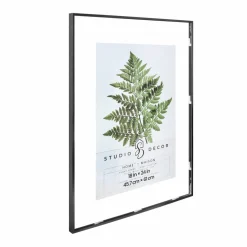 6 Pack: Home™ Black Metal Float Frame by Studio Décor®