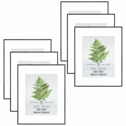 6 Pack: Home™ Black Metal Float Frame by Studio Décor®