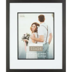 6 Pack: Home Black Studio Frame with Mat by Studio Décor®