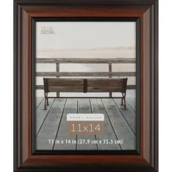 6 Pack: Home Brown & Black Wood Grain Frame by Studio Décor®