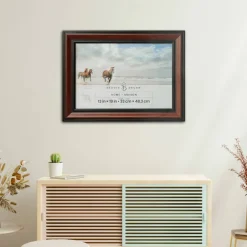 6 Pack: Home Brown & Black Wood Grain Frame by Studio Décor®