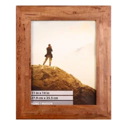 6 Pack: Home Natural Brown Wood Plank Frame by Studio Décor®