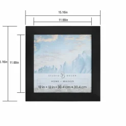 6 Pack: Home Studio Black Frame by Studio Décor®