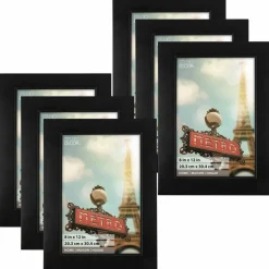 6 Pack: Home Studio Black Frame by Studio Décor®