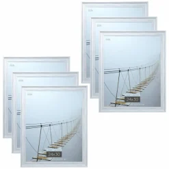 6 Pack: Home White Distressed Catalina Frame by Studio Décor®