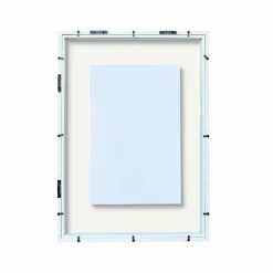 6 Pack: Home™ White Distressed Float Frame by Studio Décor®