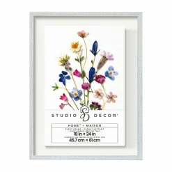 6 Pack: Home™ White Distressed Float Frame by Studio Décor®