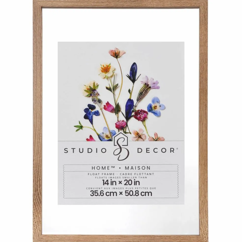 6 Pack: Home™ 14" x 20" Brown Float Frame by Studio Décor®