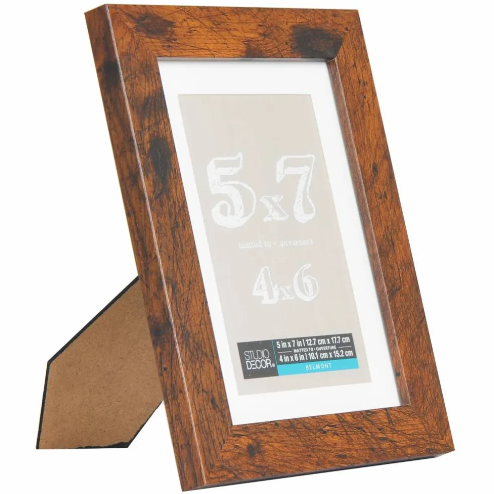 8 Pack: Honey Belmont Frame with Mat by Studio Décor®
