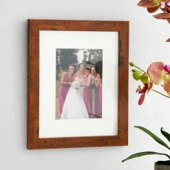 8 Pack: Honey Belmont Frame with Mat by Studio Décor®