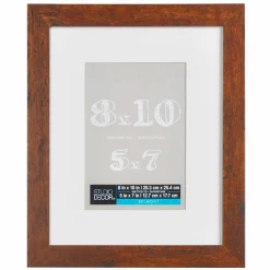 8 Pack: Honey Belmont Frame with Mat by Studio Décor®