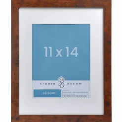 8 Pack: Honey Belmont Frame with Mat by Studio Décor®