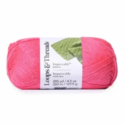 18 Pack: Impeccable® Solid Yarn by Loops & Threads®