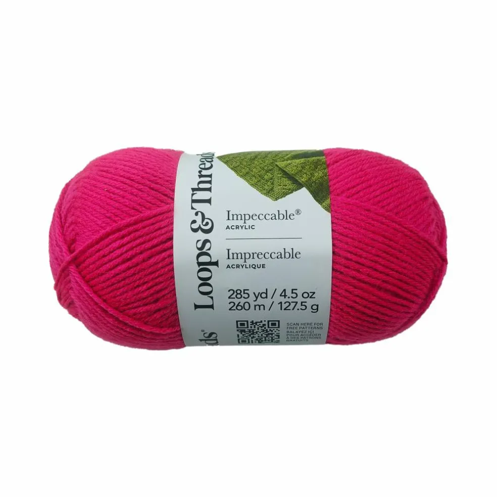 18 Pack: Impeccable® Solid Yarn by Loops & Threads®