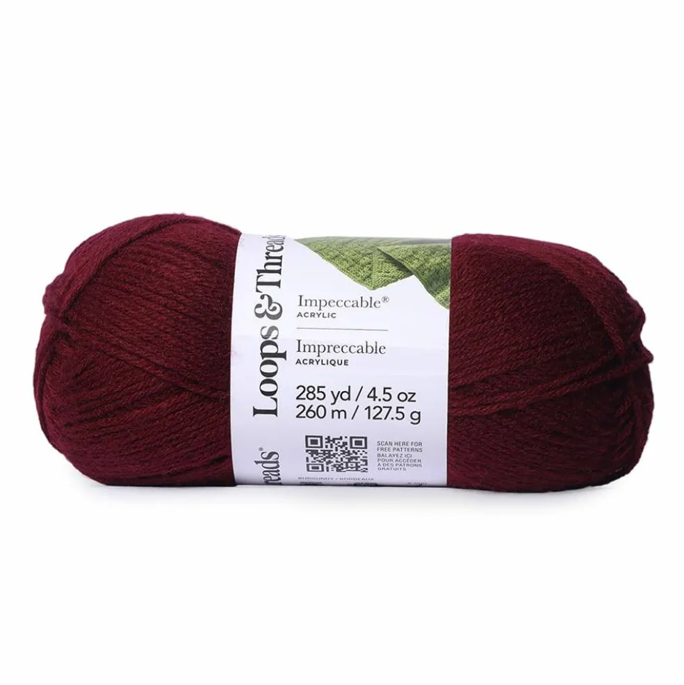 18 Pack: Impeccable® Solid Yarn by Loops & Threads®