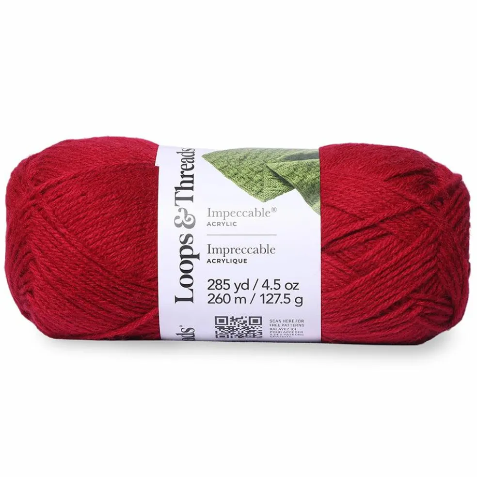 18 Pack: Impeccable® Solid Yarn by Loops & Threads®