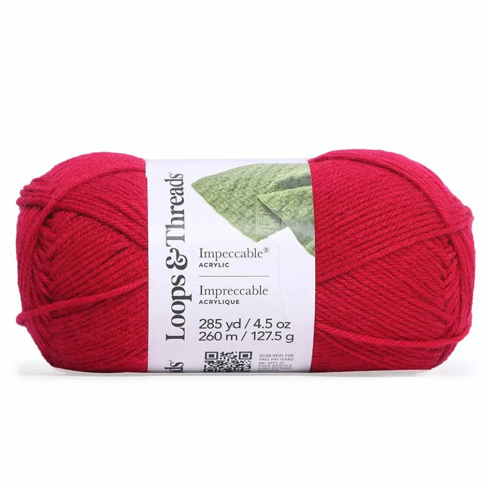 18 Pack: Impeccable® Solid Yarn by Loops & Threads®