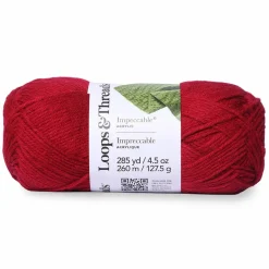 18 Pack: Impeccable® Solid Yarn by Loops & Threads®