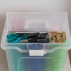 8 Pack: IRIS Portable Craft Storage Tote