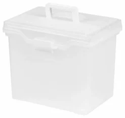 8 Pack: IRIS Portable Craft Storage Tote