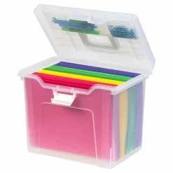 8 Pack: IRIS Portable Craft Storage Tote