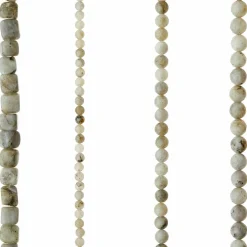 6 Pack: Labradorite Stone Mix Beads by Bead Landing™