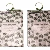 2 Pack Large Hanging Closet Sachet 9 x 6.75 with Metal Hanger and Bow
