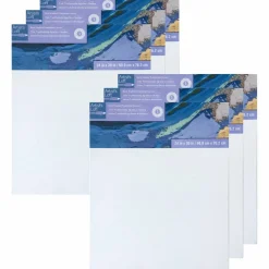 6 Pack: Level 1 Back Stapled Traditional Canvas by Artist's Loft®