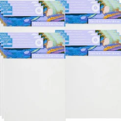 12 Pack: Level 1 Back Stapled Traditional Canvas by Artist's Loft™