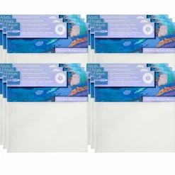 12 Pack: Level 1 Back Stapled Traditional Canvas by Artist's Loft™