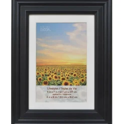 5 Pack Lifestyles Black Frame with Mat  by Studio Decor®